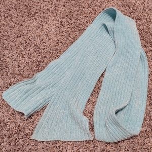 Silky Knit Ribbed Scarf